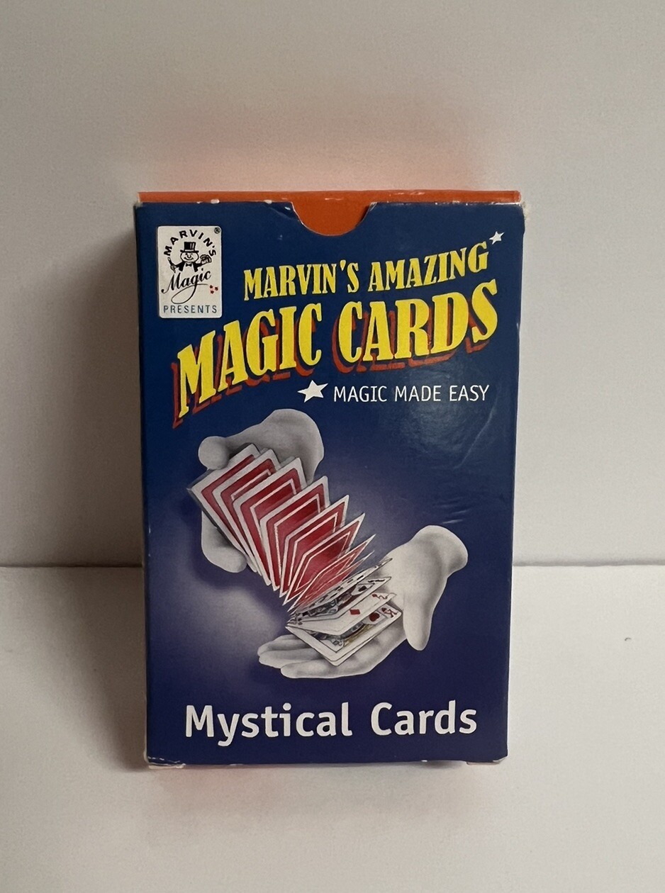 Magic Tricks - Marvin’s Amazing Magic Cards - Mystical Cards New In Package