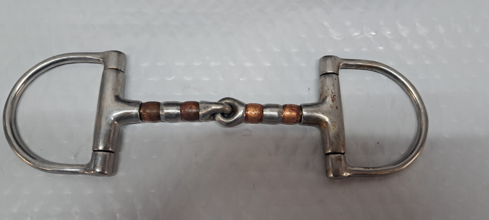 Egg Butt Snaffle Bit Horse Riding with Copper Roller