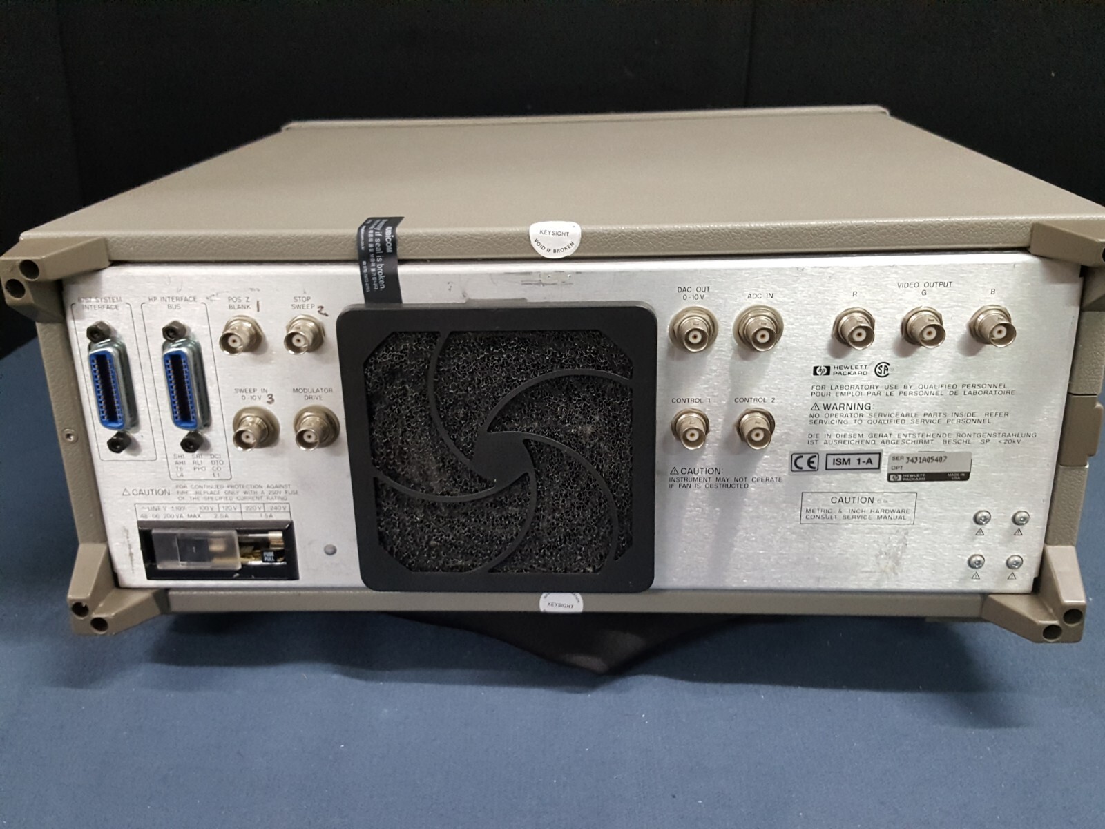 HP 8757D : Scalar Network Analyzer (5407)