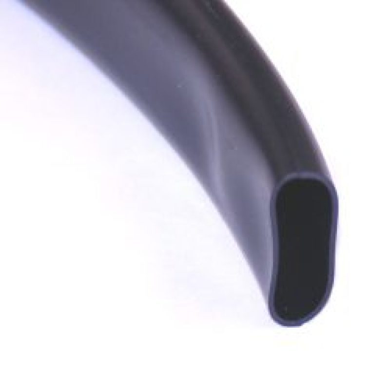 NAMZ NETR-034  Extruded Pvc Tubing Black Wire Loom (3/4In.) - 8Ft. Section