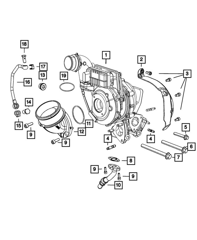 Genuine Mopar Stud Right Side 5066796AA