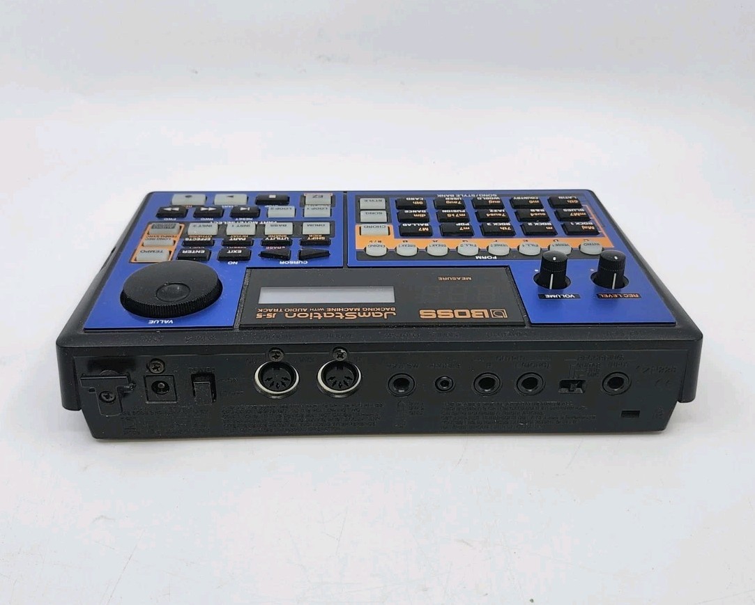 Boss JS-5 Jam Station Rhythm Backing Jamming Drum Machine Original Box UNTESTED