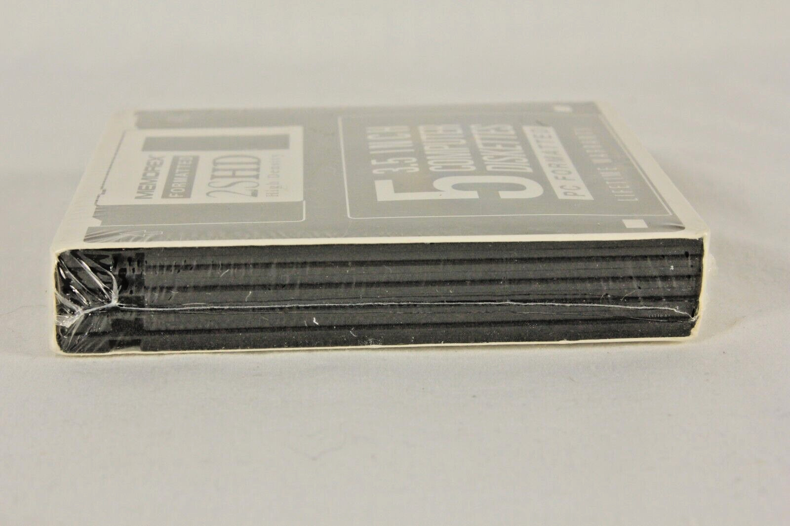 1996 Memorex Formatted 2SHD 5 Pack 3.5'' Diskettes New
