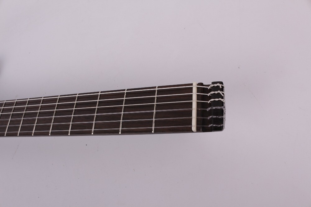 headless electric classical guitar silent nylon string classic built in effect