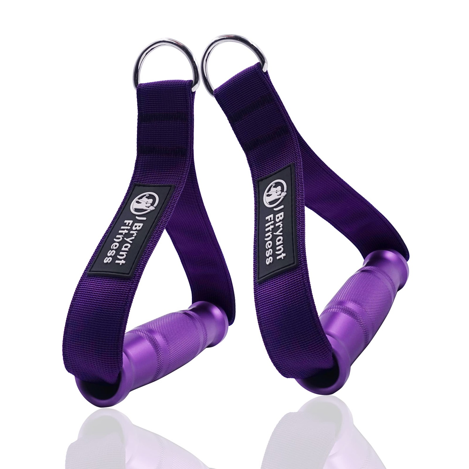 Fitness Metal Gym Handles for Cable Machine Attachment Heavy Duty Aluminum Al...