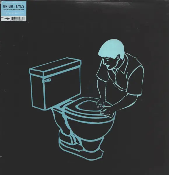 Bright Eyes Digital Ash In A Digital Urn +INSERT Saddle Creek Vinyl LP, EX