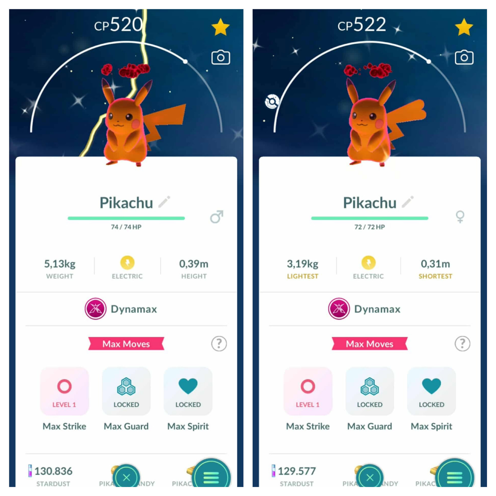 Pokemon Shiny Dynamax Pikachu - Tr'ade 20k or P.T.C (Pls read description)