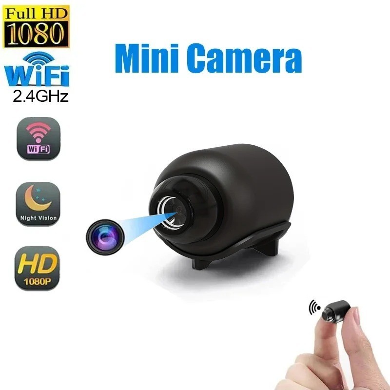 Mini Wireless Record Camera WiFi IP Home Security DVR Night Vision HD USB 1080P