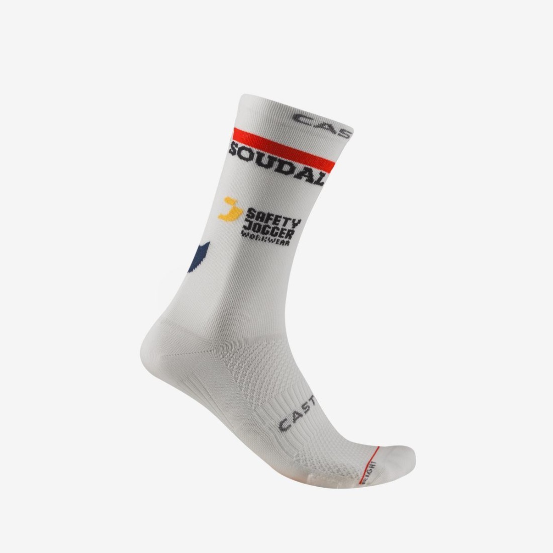 CASTELLI ROSSO CORSA PRO 18 SOUDAL QUICK-STEP 2026 SOCKS – RACE FIT CYCLING