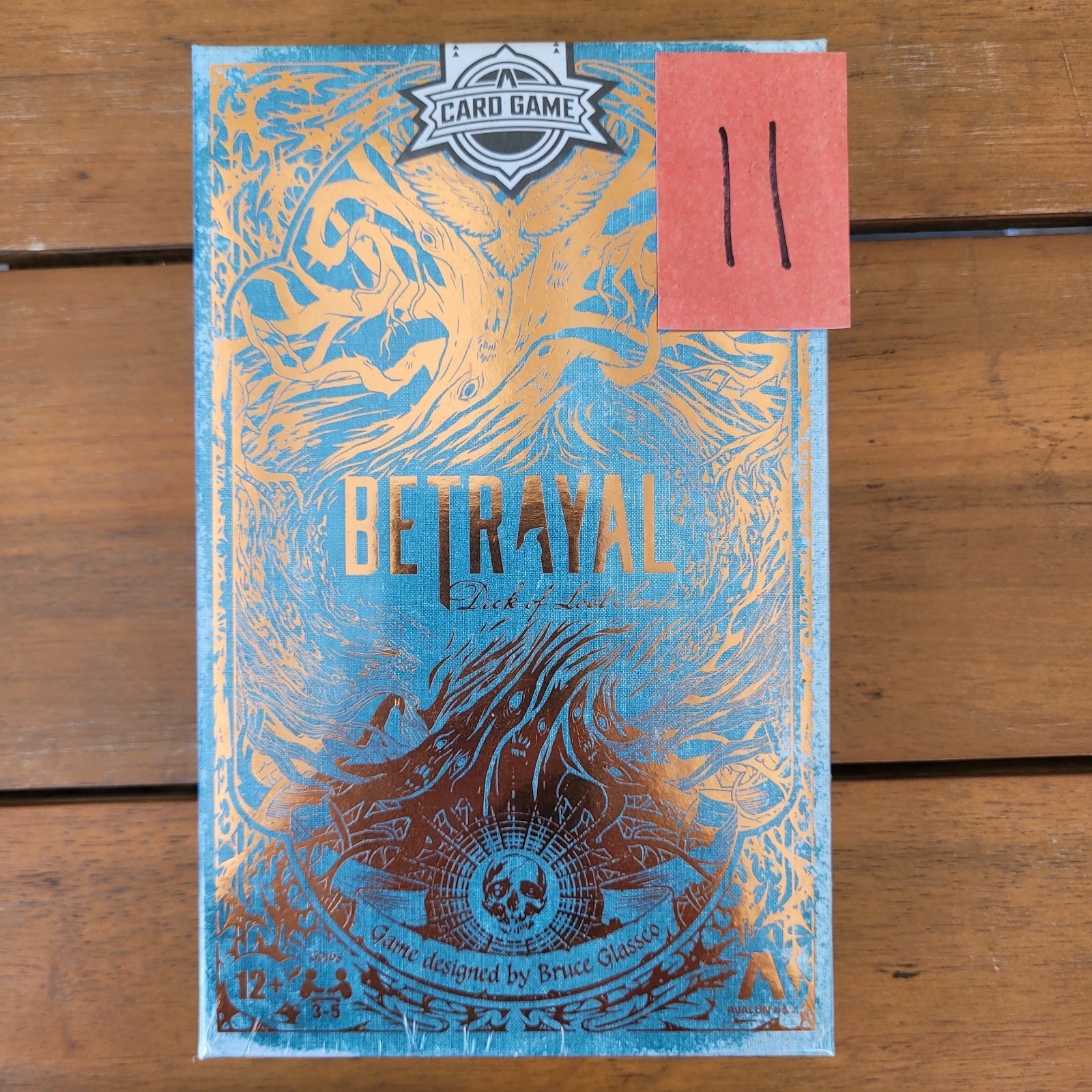Betrayal Deck of Lost Souls Card Game - Tarot-Inspired, 3-5 Players, Ages 12+