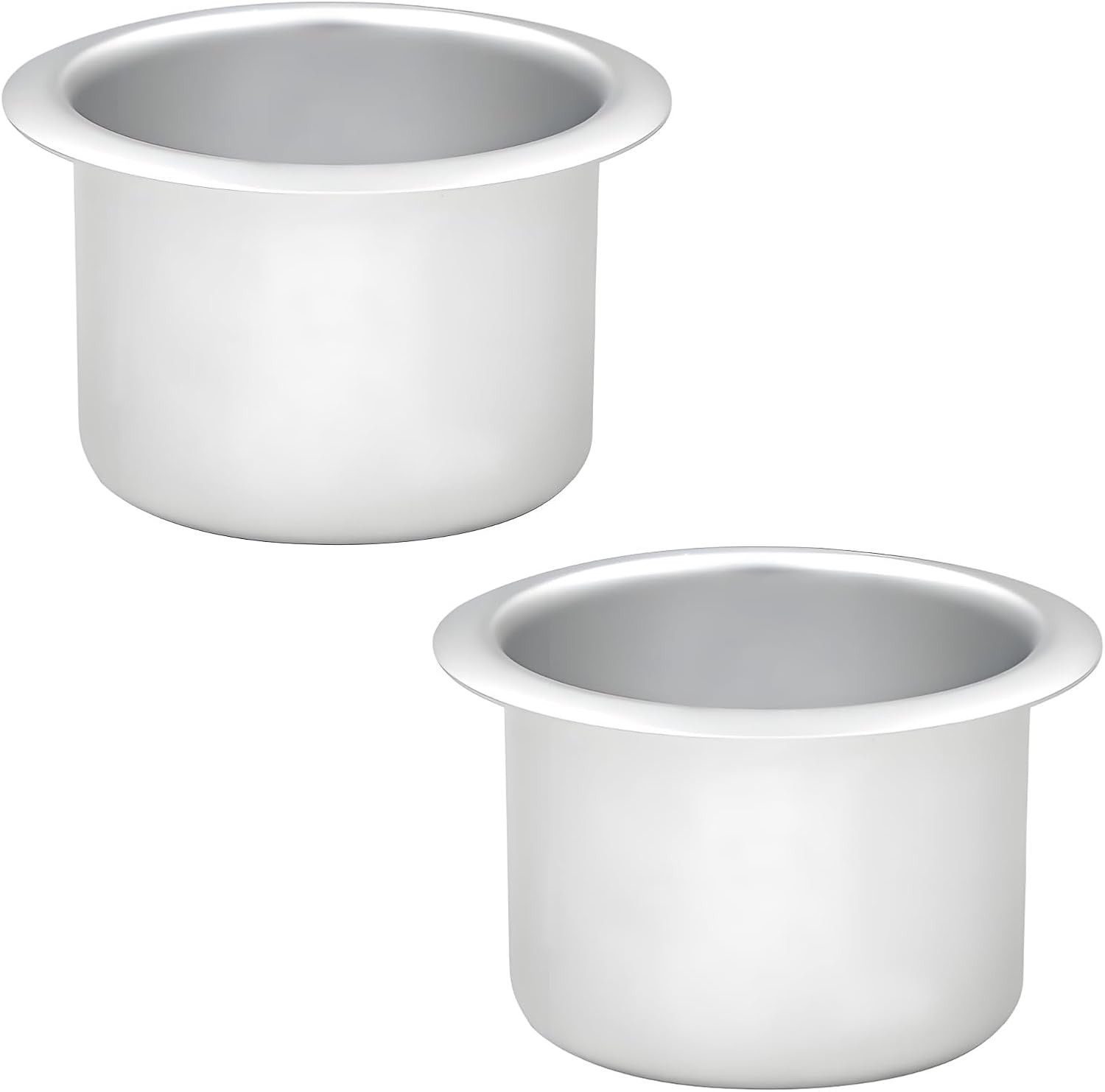 2 PCS Metal Sofa Recliner Handles Cup Holder, Insert Replacement Drink Can Holde