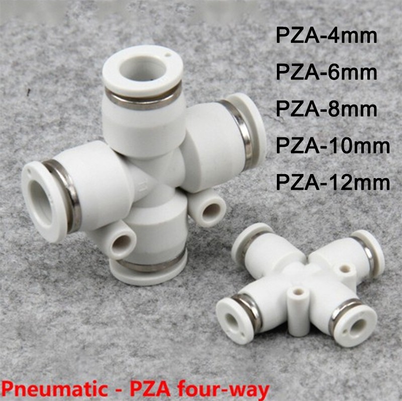 PZA Series Air Fitting High Quality Fittings for Hose 4-12mm Pneumatic Connector