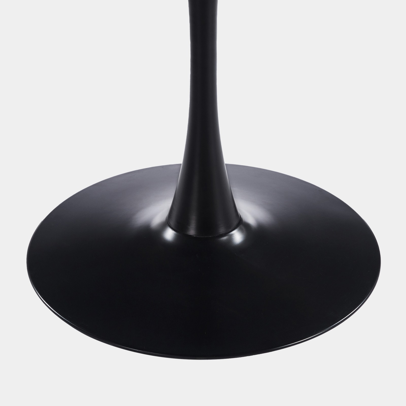 Round Tulip Dining Table 42'' Kitchen Table Pedestal Dining Table w/ MDF Top