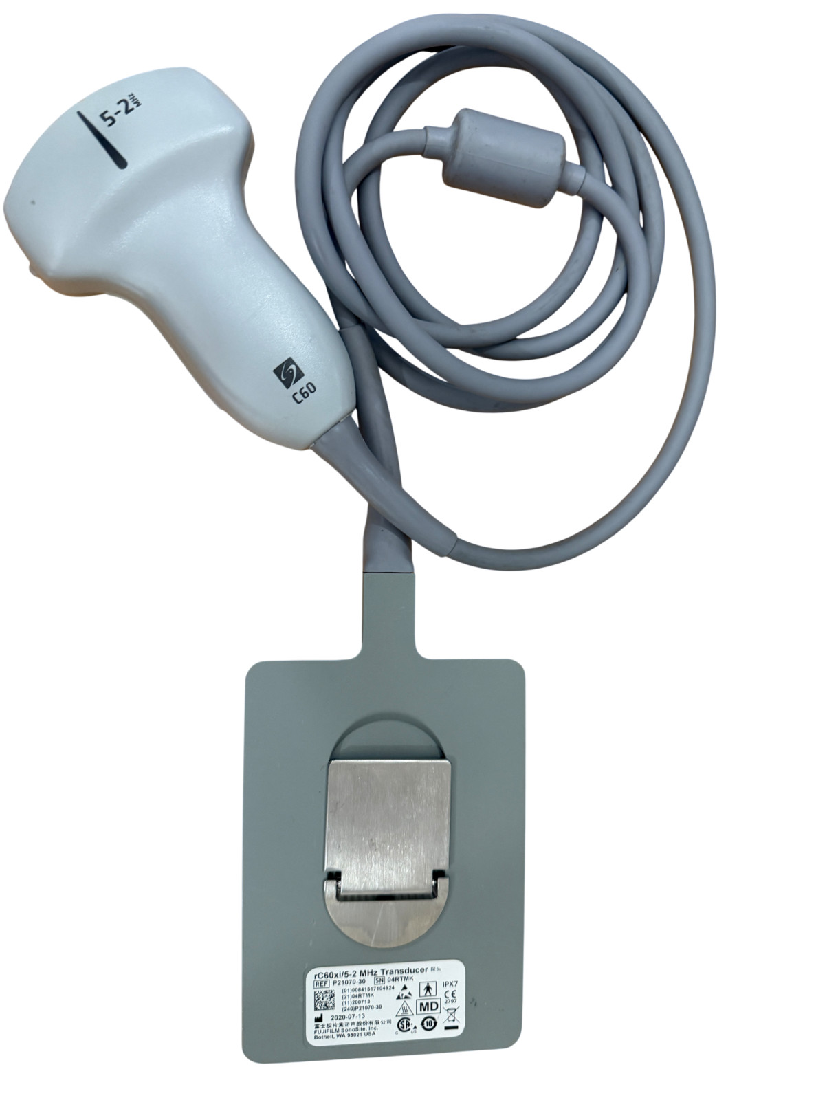 Sonosite rC60/xi 5-2 Mhz  Abdominal  Transducer for Edge 2 DOM 2020