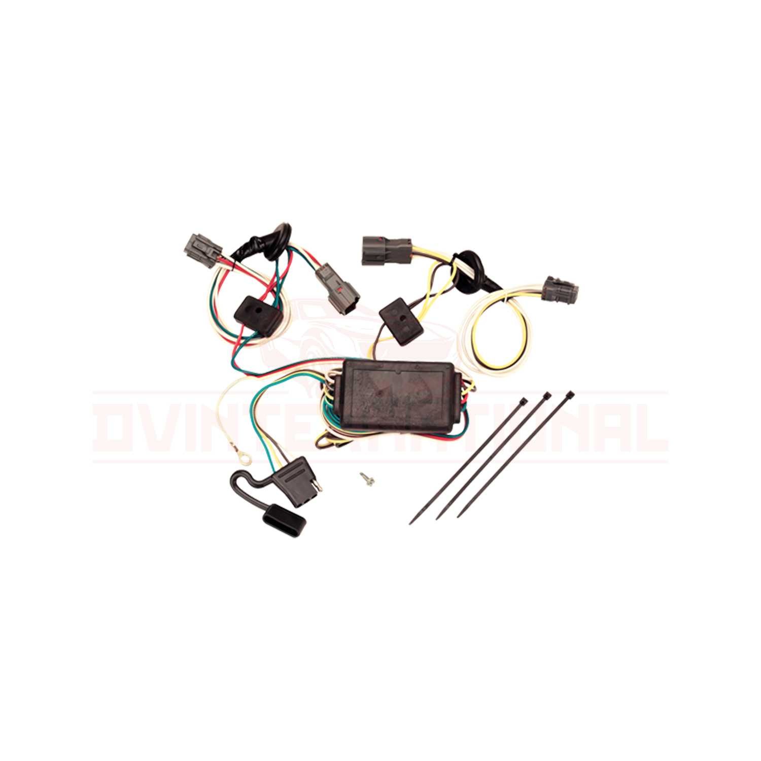 Draw-Tite 118397 T-One T-Connector Harness 4-Way Fl for Hyundai Tucson '05-'09