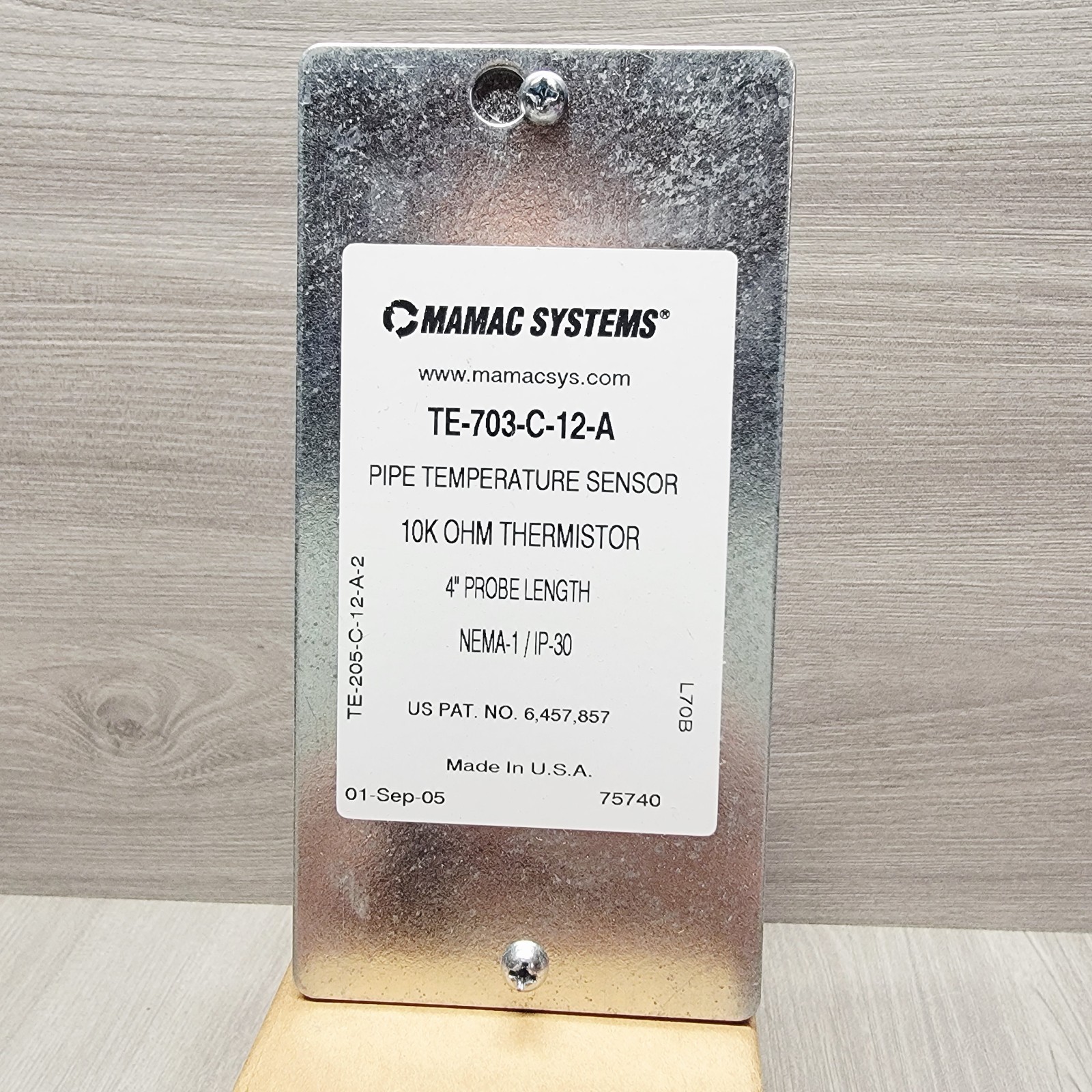 MAMAC TE-703-C-12-A-Temperature Sensor