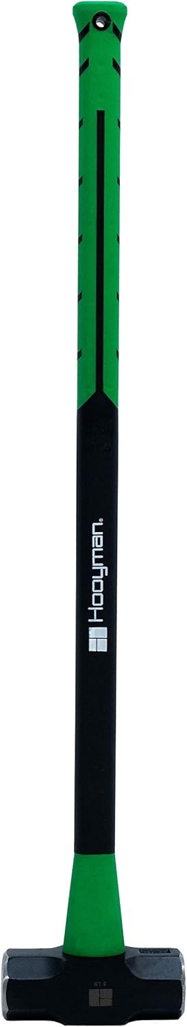 Hooyman Sledge and Club Hammer with Heavy Duty Construction, Ergonomic No-Slip H