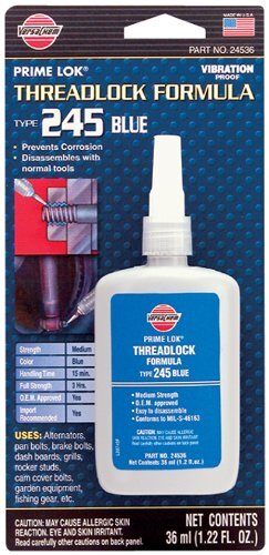 Versachem 24536 Medium Blue Thread Locker - 36 ml Squeeze Bottle