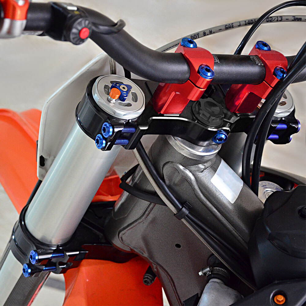 Billet Handlebar Mounts Clamp Riser For Beta RR 250 300 RR125 RR200 2012-2023