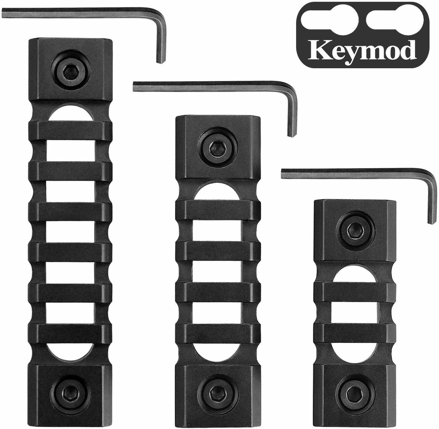 Lightweight Hollow-out 3-Slot 5-Slot 7-Slot Keymod Rail Sections for Picactinny