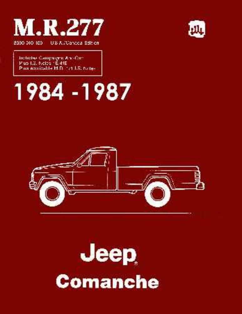1984-1987 Jeep Comanche Factory Shop Service Manual