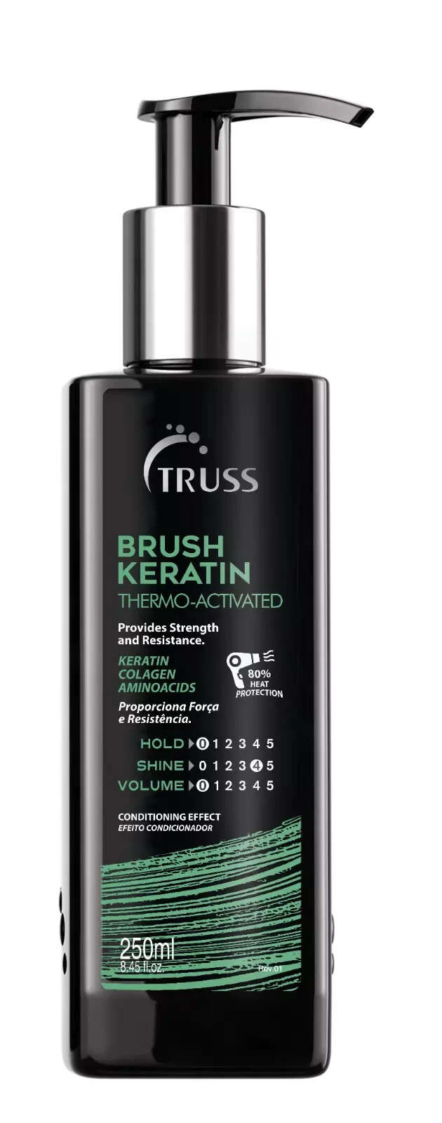 Truss Brush Keratin  250mL/8.45oz