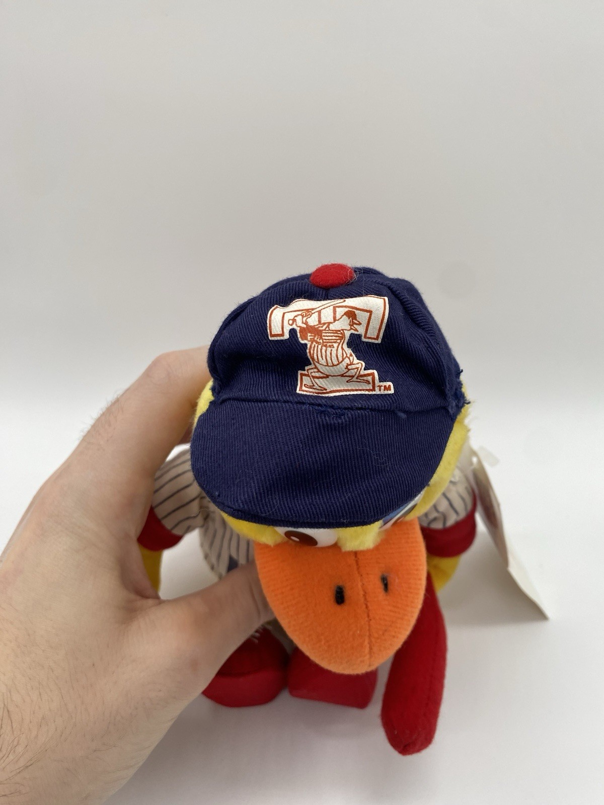 Vintage Toldeo Mud Hens Mascot Plush 1997 Minor League Baseball MLB