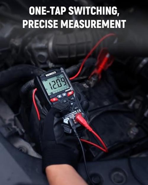 KM200P Digital Multimeter, All Button Operation, TRMS Auto Ranging, 4000