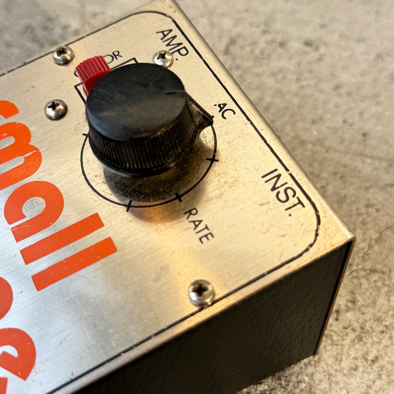 Electro-Harmonix small stone Phaser Pedal 4732 Tested & Works