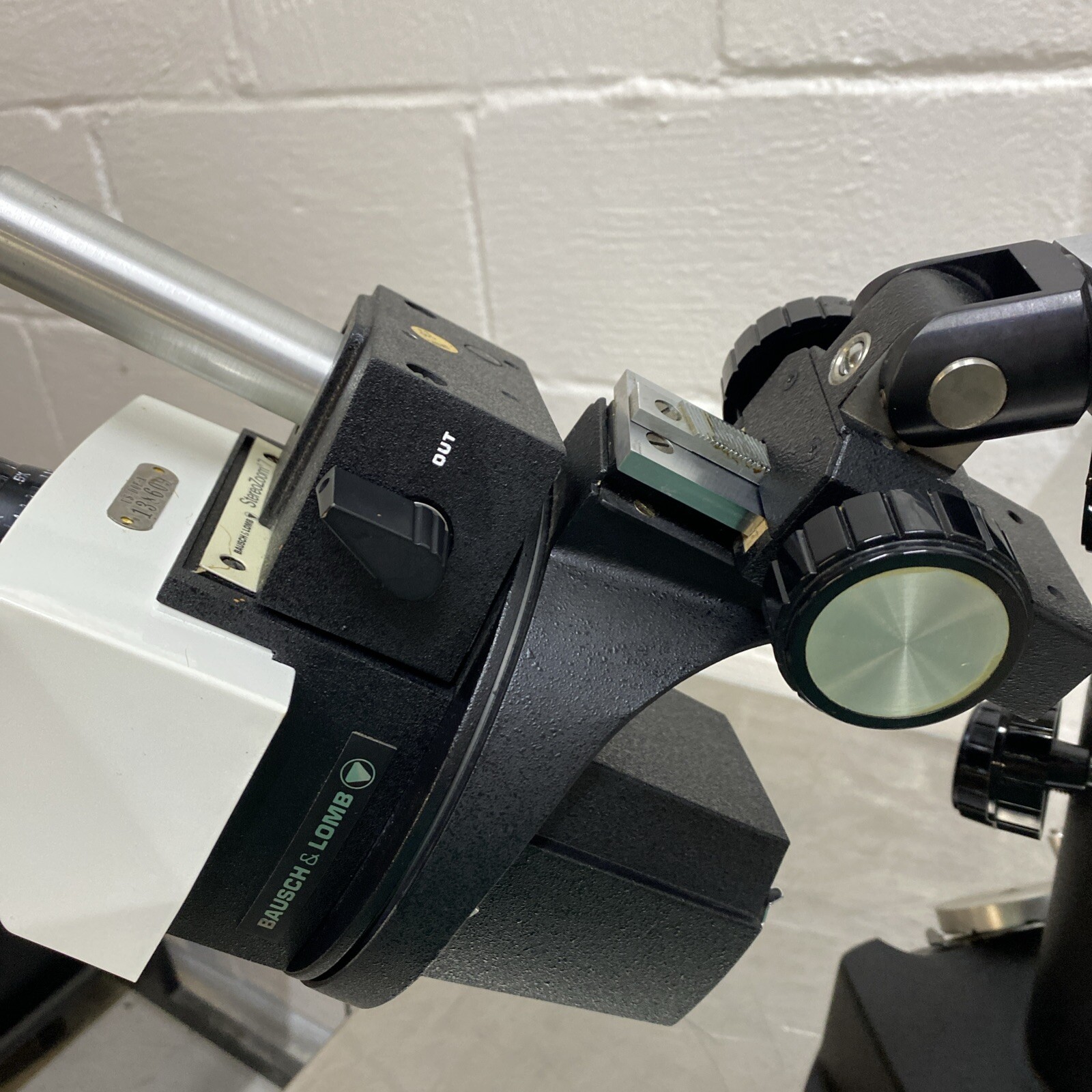 Bausch & Lomb StereoZoom 7 Microscope With Pivot Boom Arm Stand