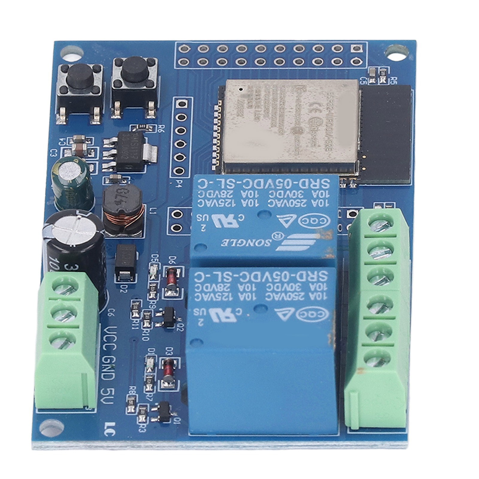 Relay Module 4 M Byte Flash Programmable Keys Relay Module DC5-60V Part