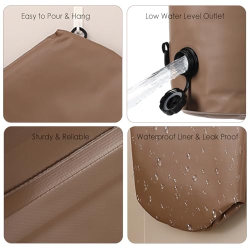 Collapsible Foot Bath Basin with Drainage Hole Handles