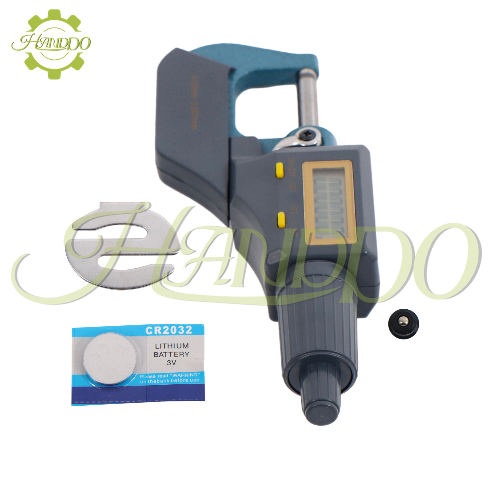 0-1" 0.00005"/0.001mm Digital Electronic Outside Micrometer IP65 0-25mm