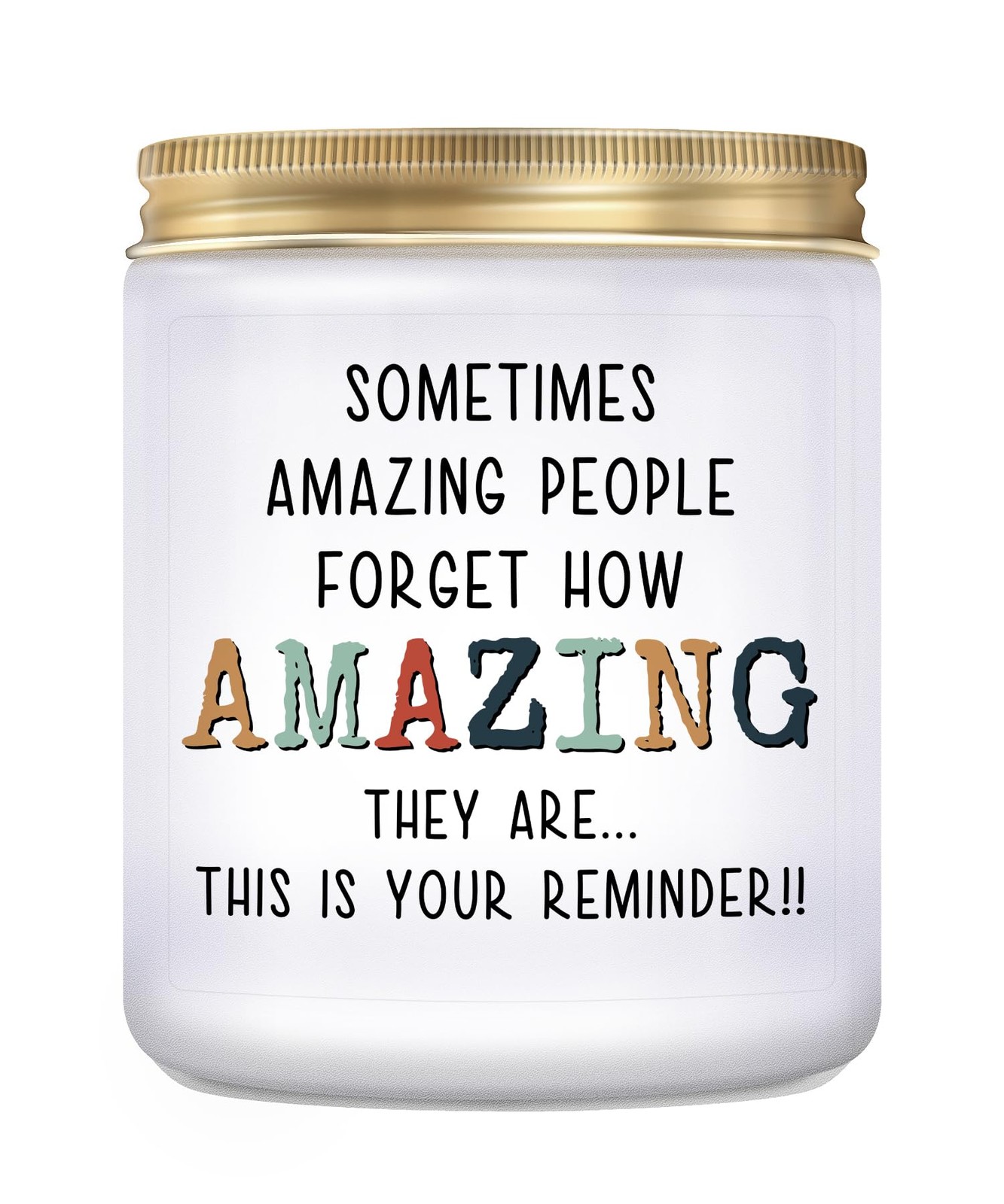 KLL Gifts for Women - You're Amazing Candle - Mothers Day Gifts, Christmas...