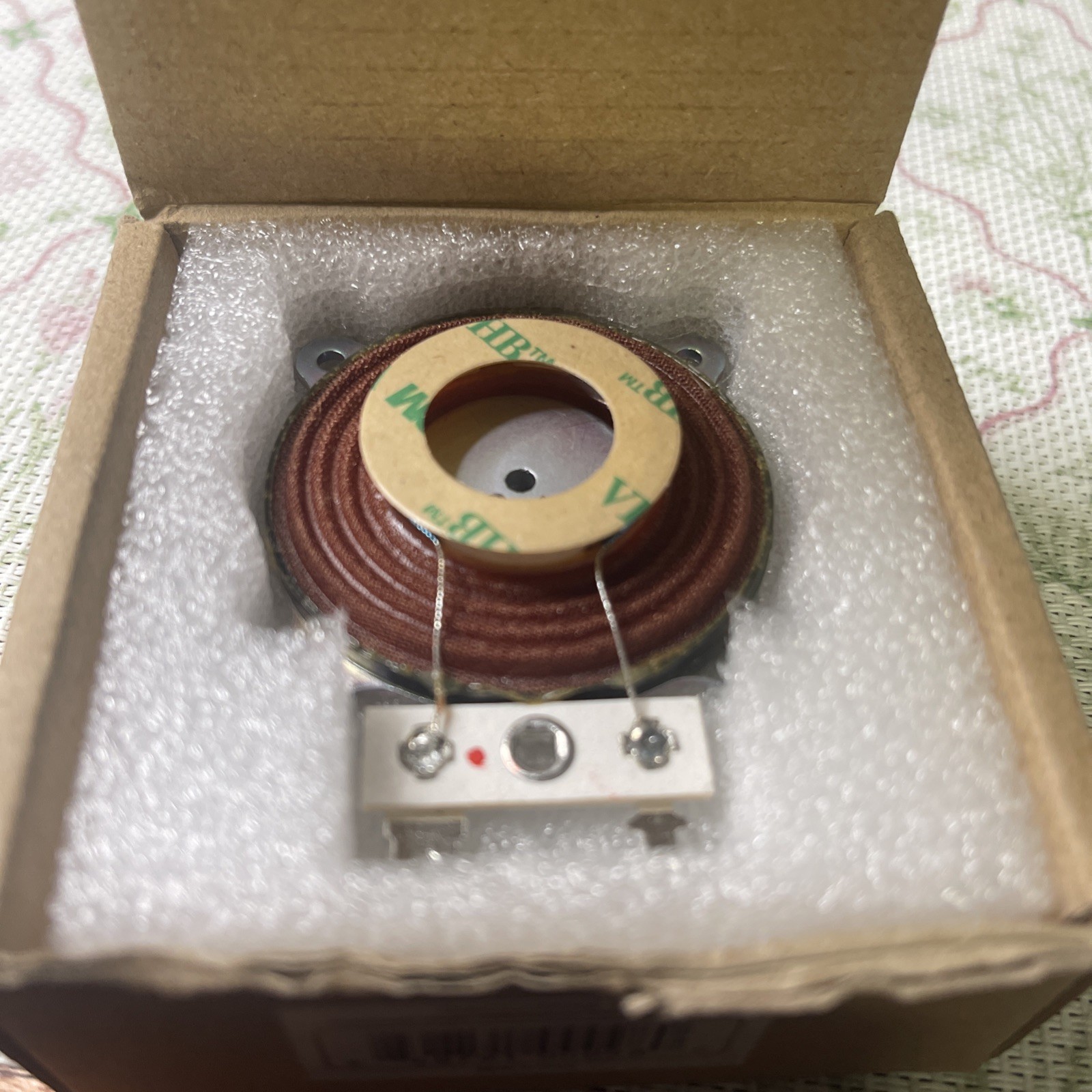 Framed High Efficiency 25mm Exciter, New In Box