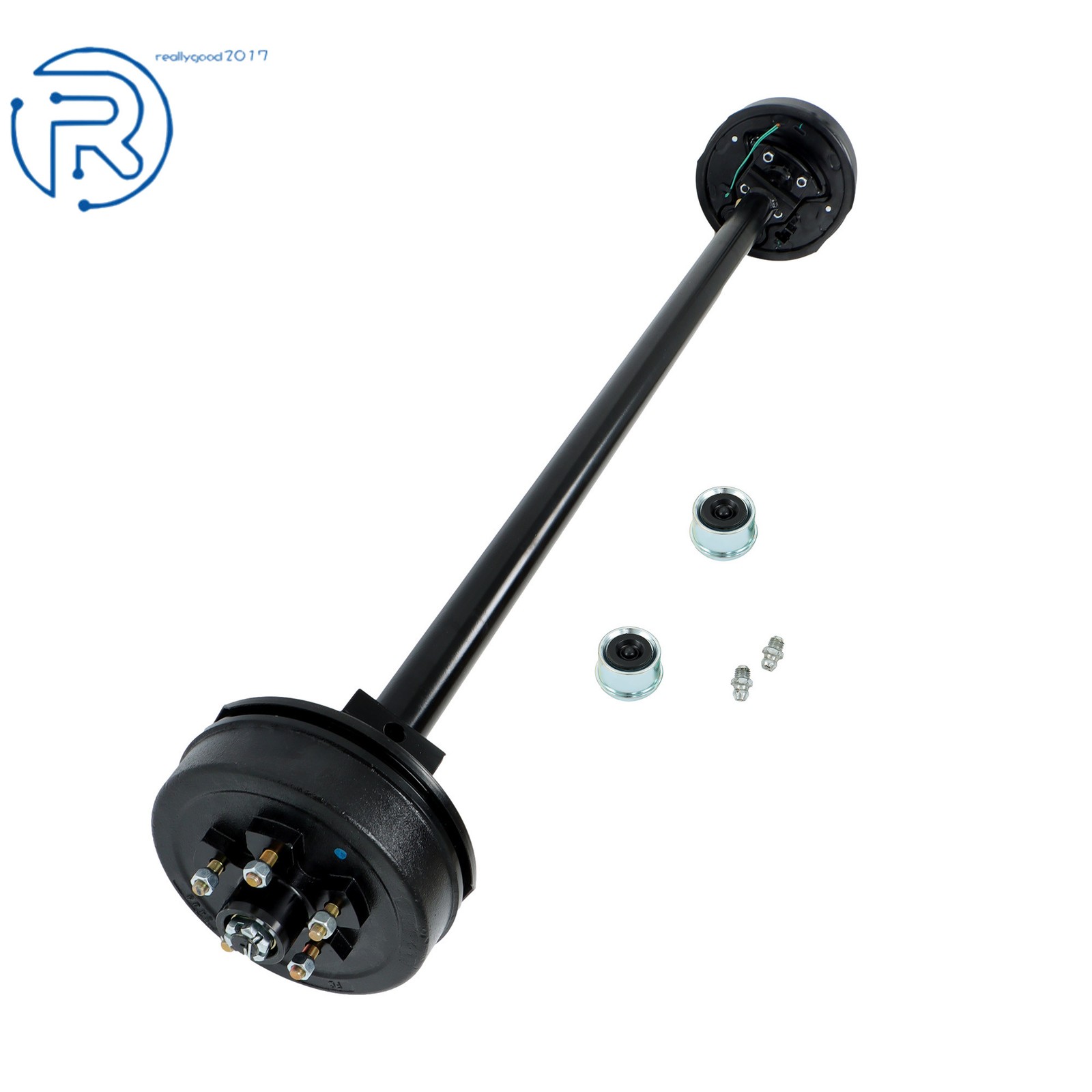 3.5K Trailer Axle Electric Brake 5 lug w/ 61/73/85/89/95" HF 46/58/70/74/80" SC