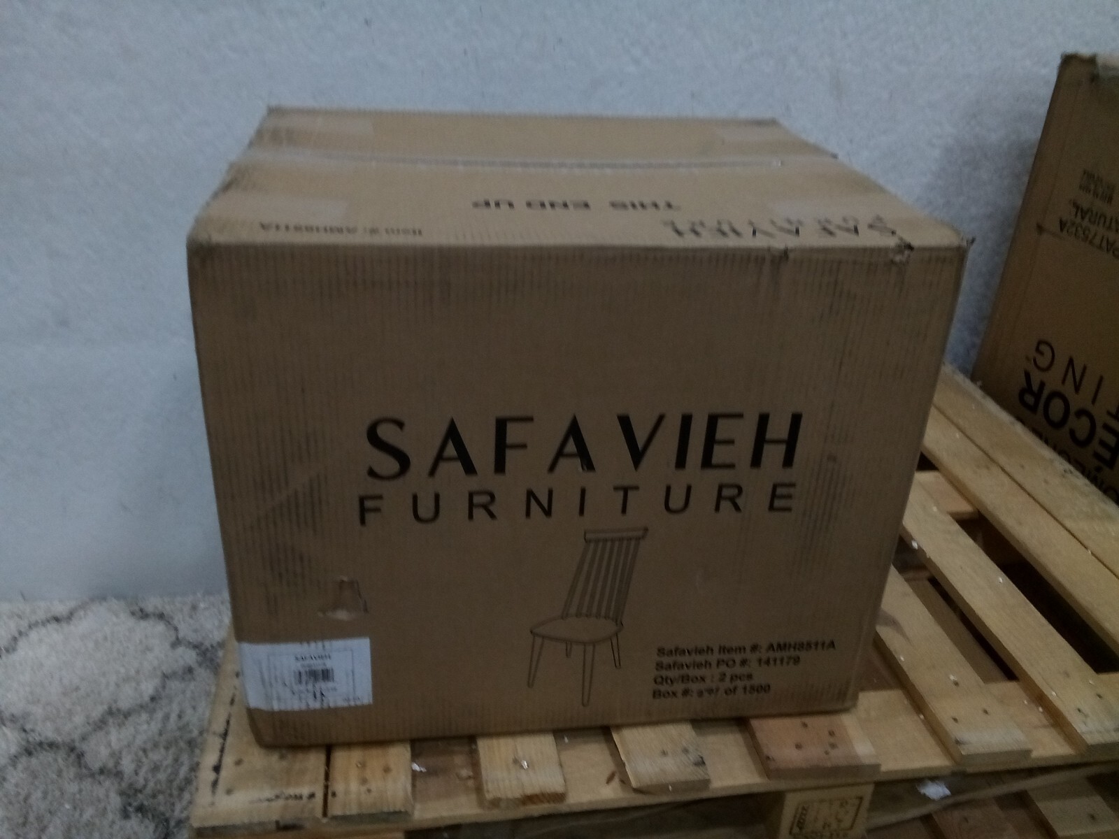 Safavieh Burris Side Chair, Reduced Price 2172720741 AMH8511A-SET2