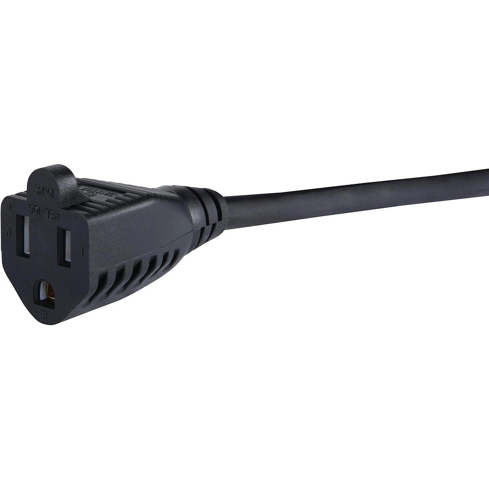Livewire Essential 14awg AC Extension Cable 25 ft. Black