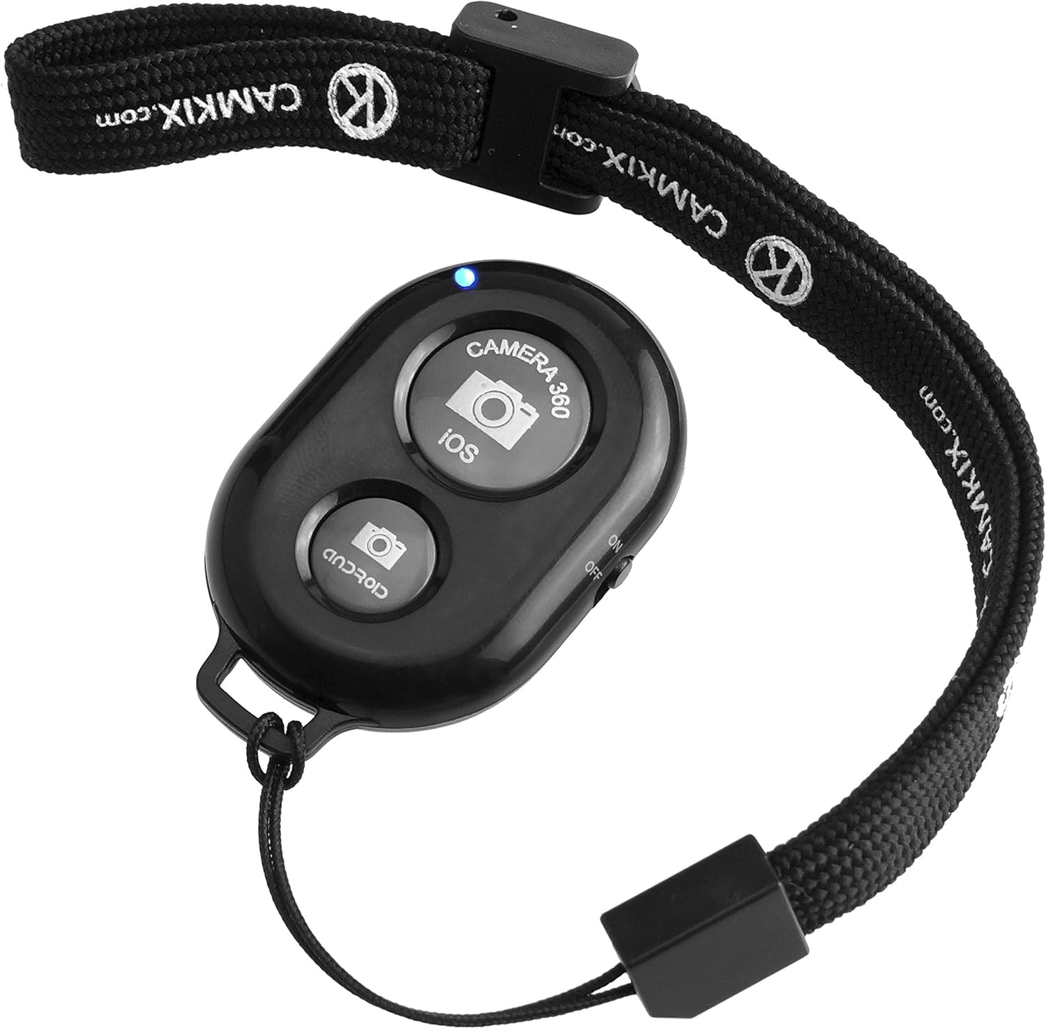 CamKix Wireless Bluetooth Camera Shutter Remote Control Clicker for Smartphones