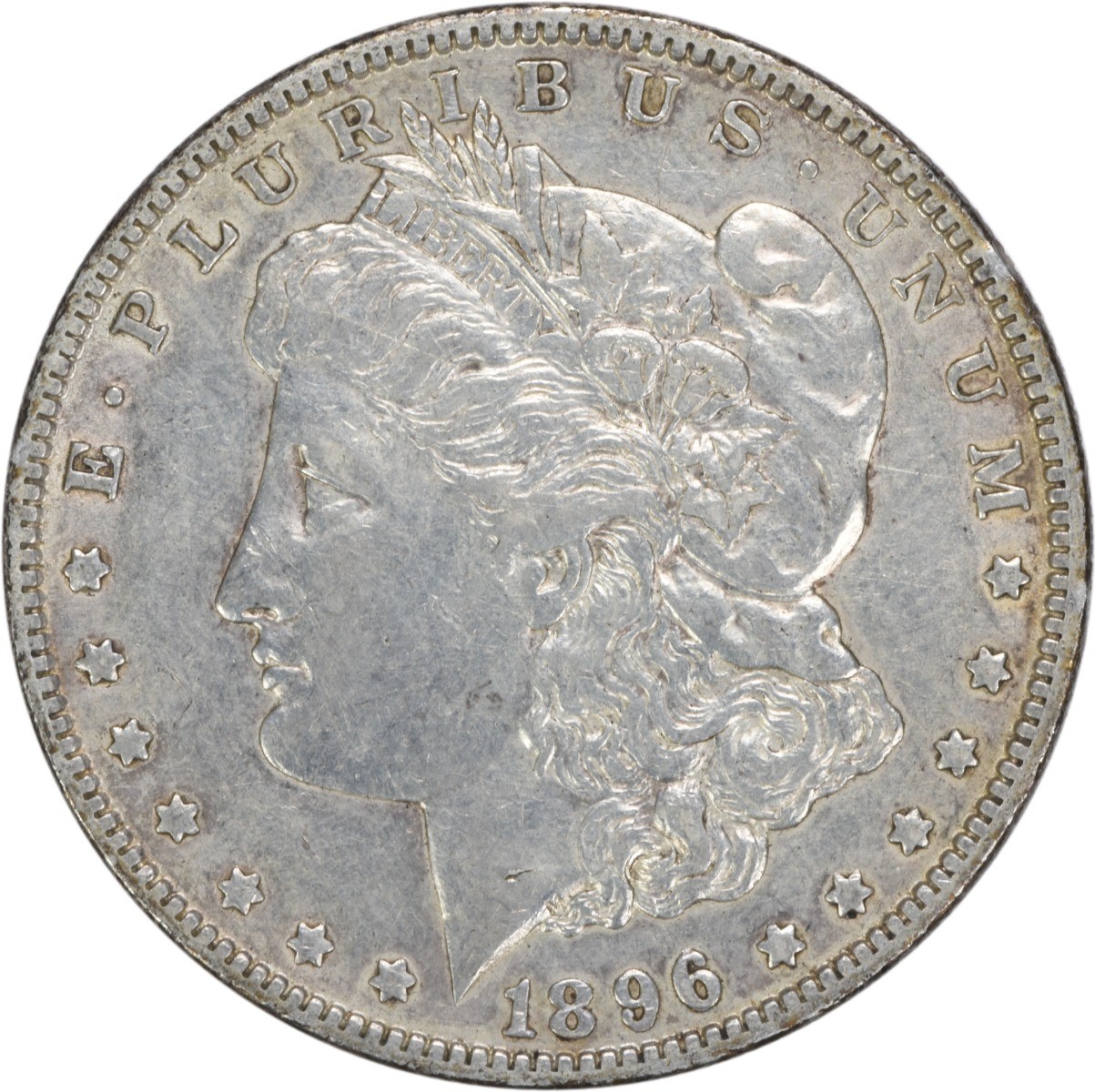 1896-O Morgan Silver Dollar EF Uncertified #438