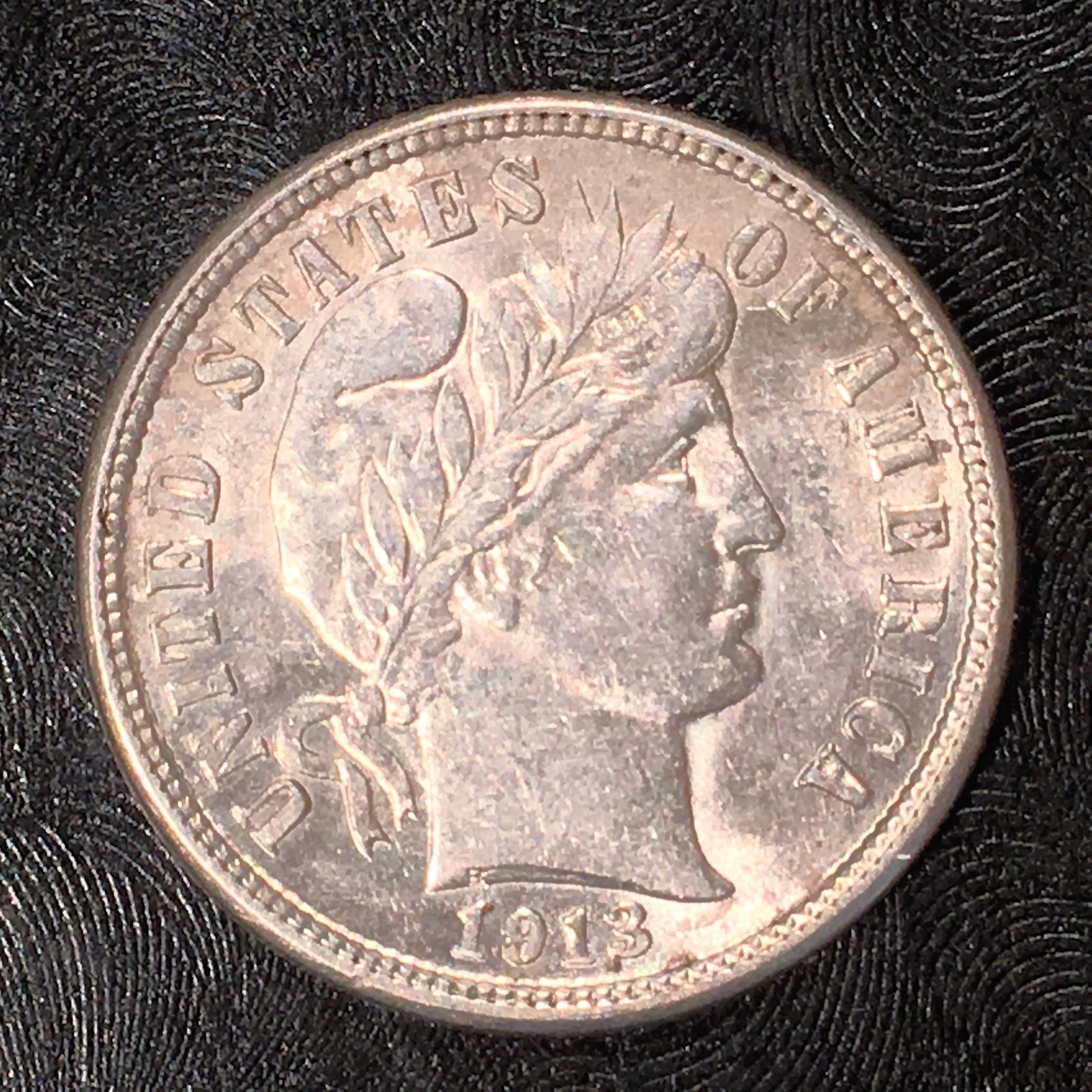 1913 Barber Dime - High Quality Scans #G687