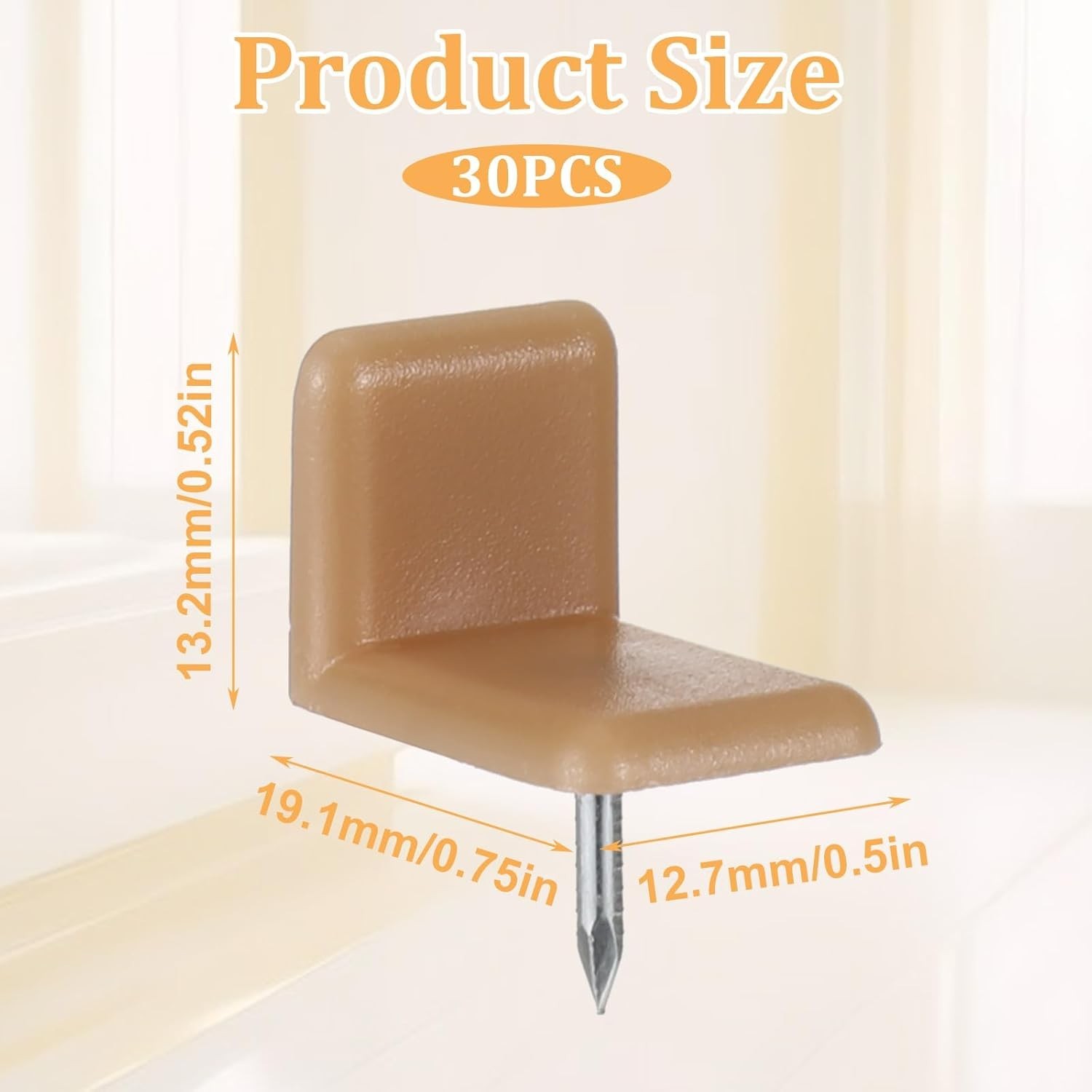 30 Pcs L-Shape Drawer Glides for Smooth Sliding and Furniture Repair