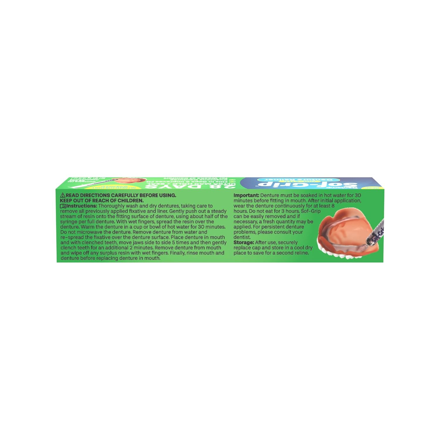 Dentemp Sof-Grip 1-Step Denture Care - 5G (1 Pack)