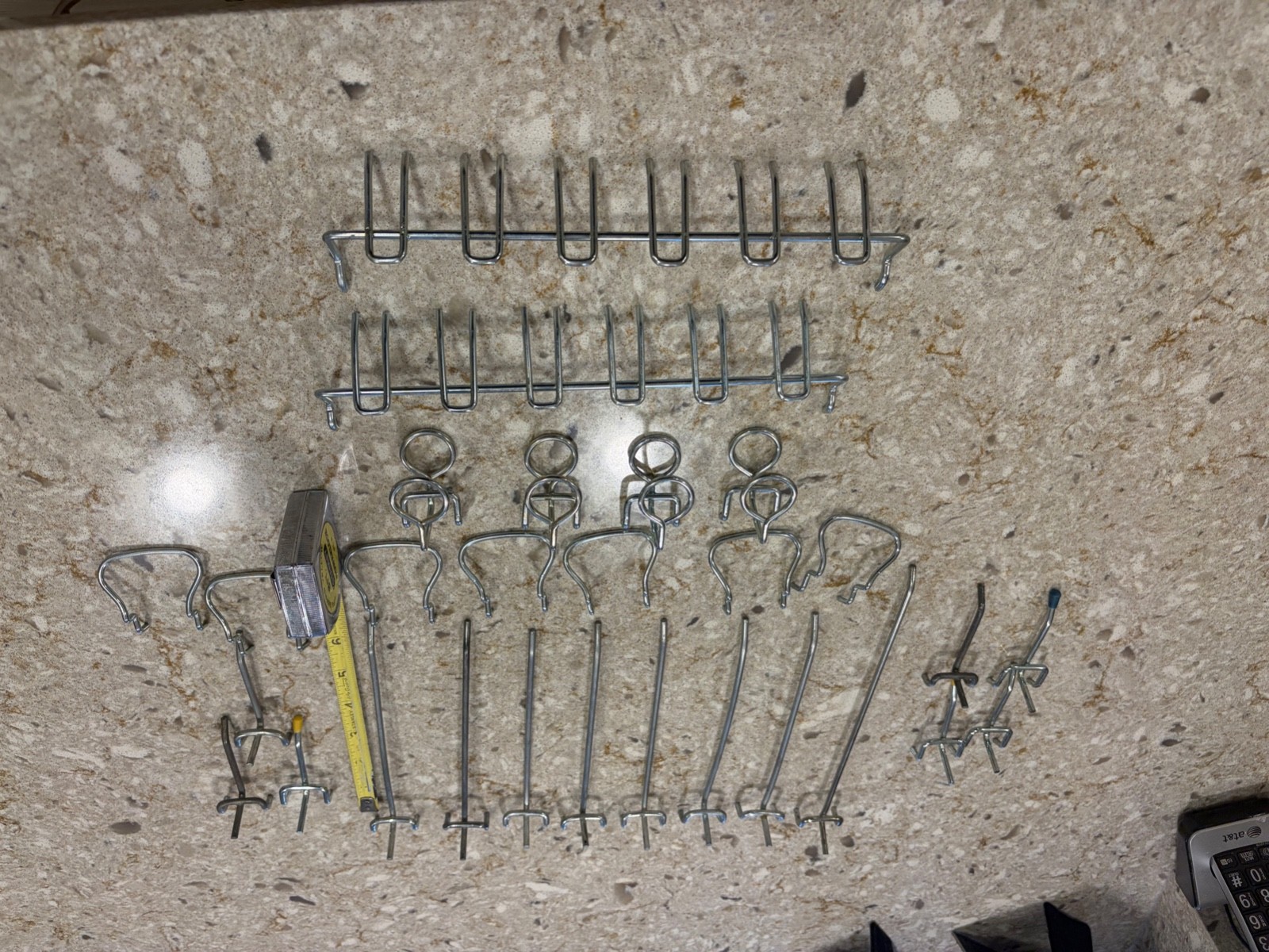 Pegboard Accessories for Organizing Tools in Workshop, Garage