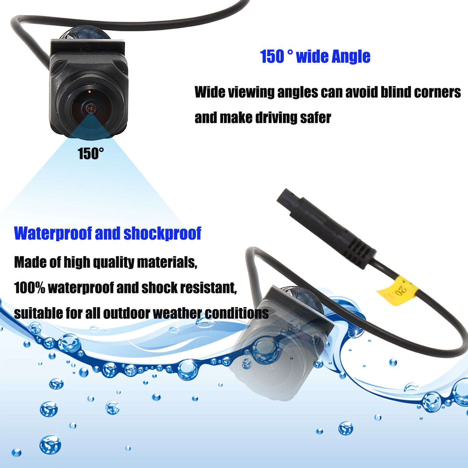 Off-Road Front View Camera Kit for Jeep Gladiator JT 2018-2021 Auto Accessories
