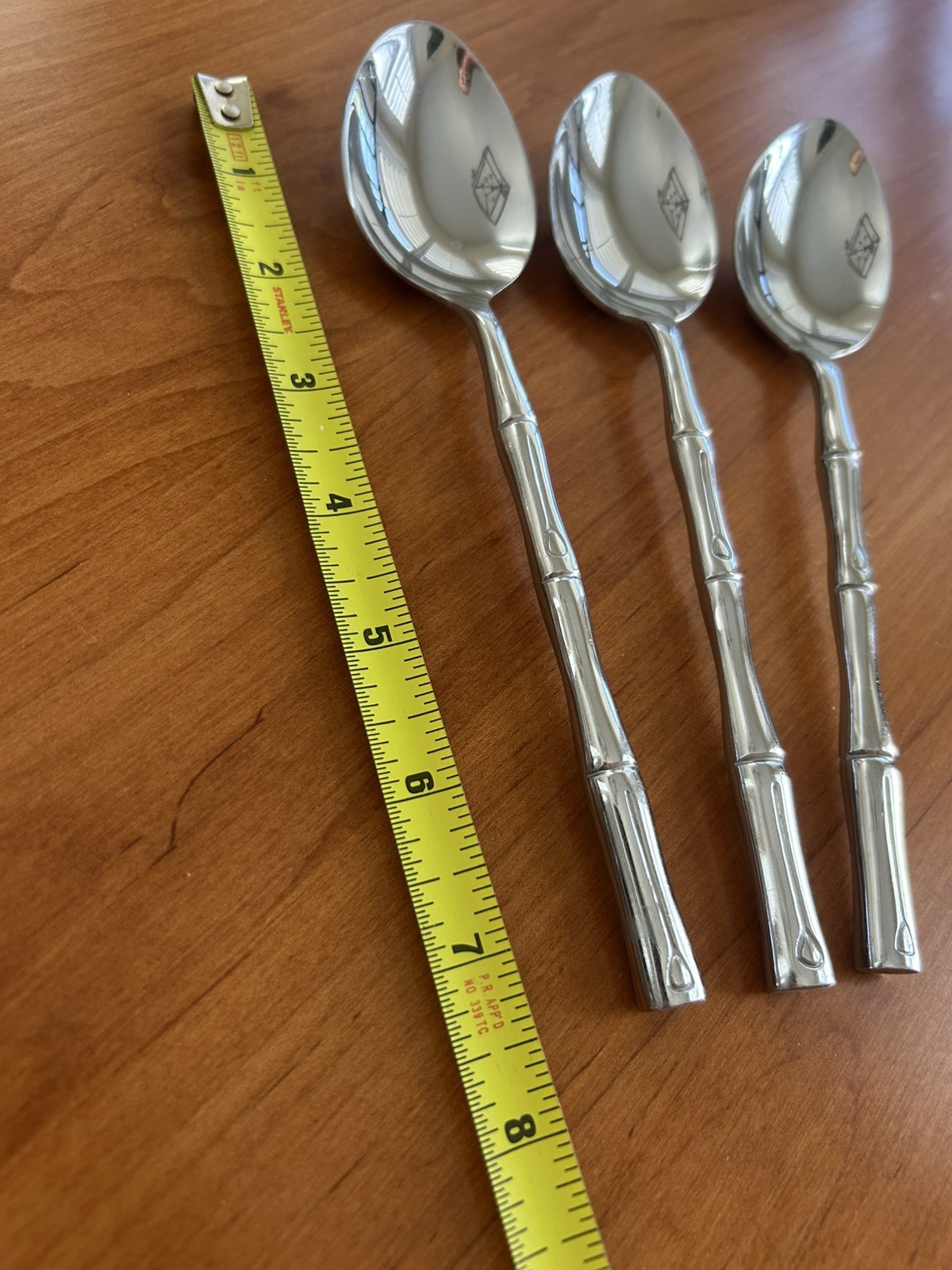Hampton Silversmiths Bamboo Stainless Flatware Replacements Lot 11 Pieces