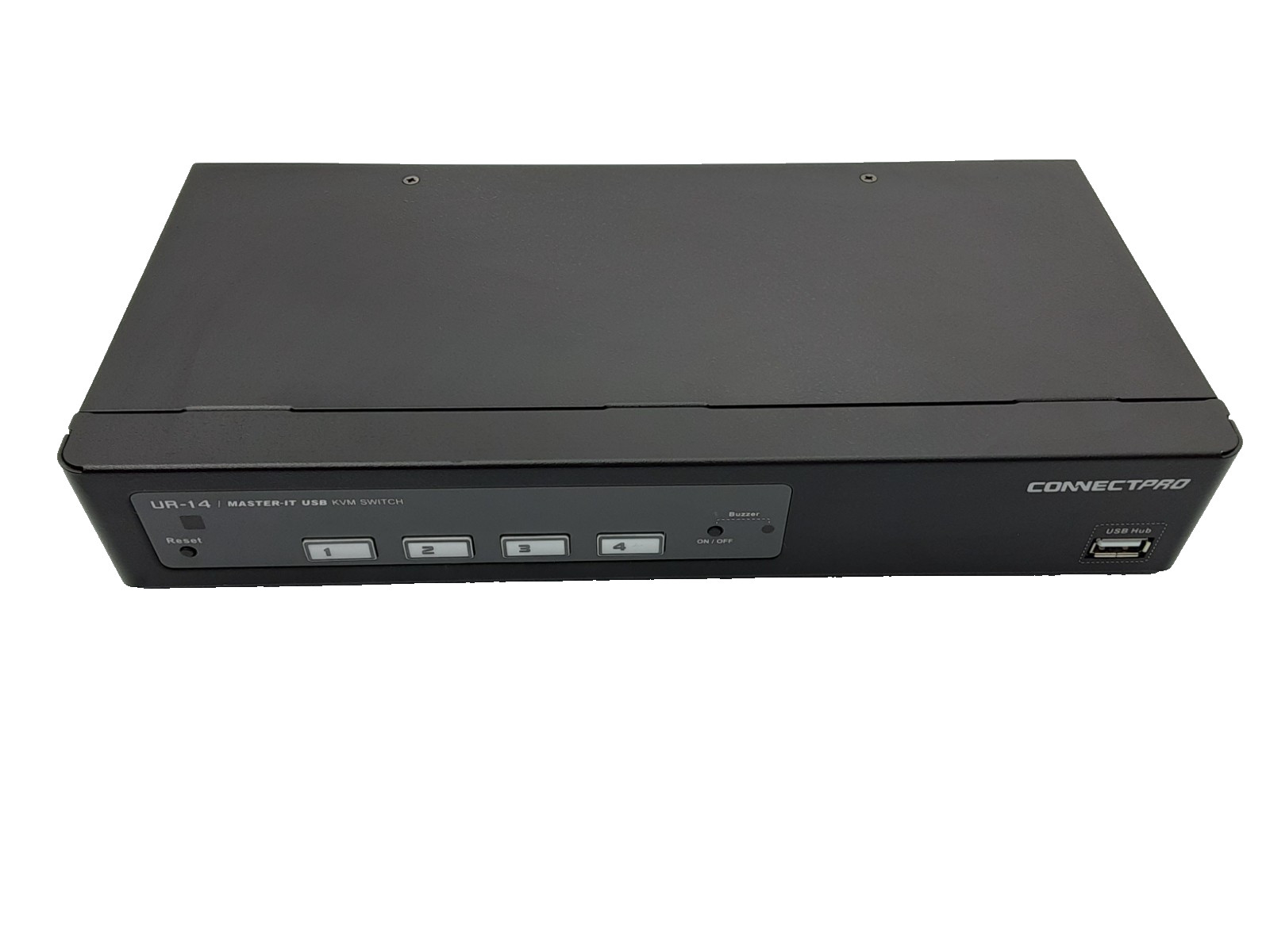 Connectpro UR-14 Master-IT 4-Port Device External USB KVM Switch - UNTESTED