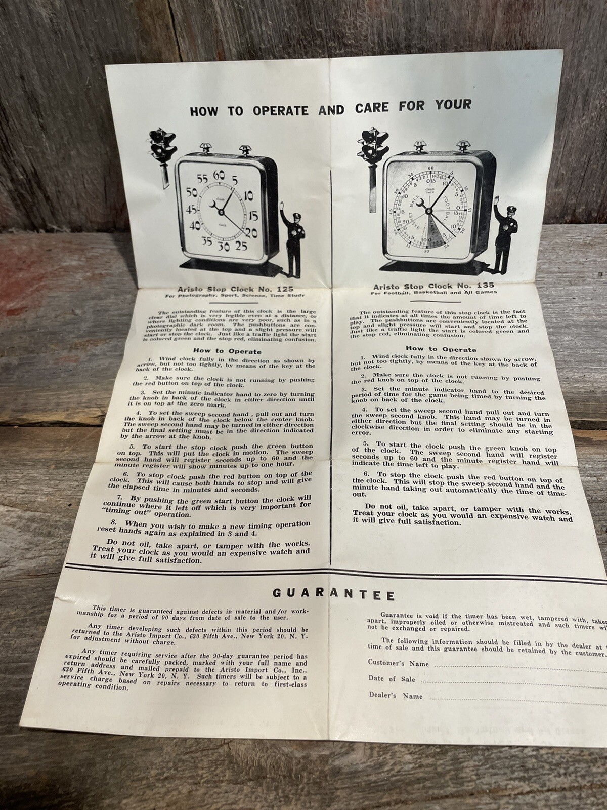 Stop Watch Vintage