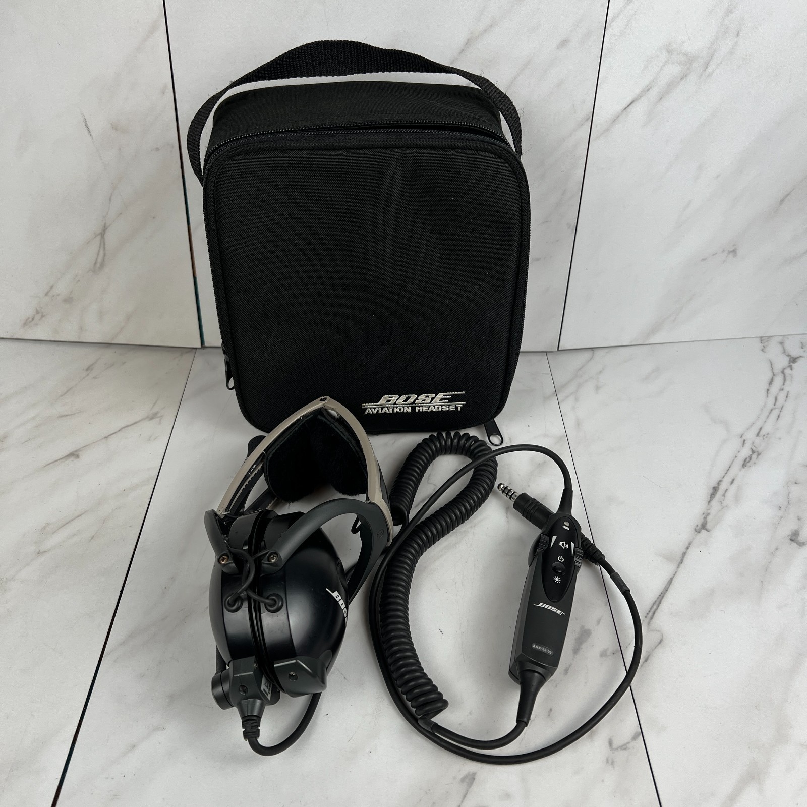 Bose Aviation Headset X [A10] ANR w/ AHX-32-02 Pilot Headphones