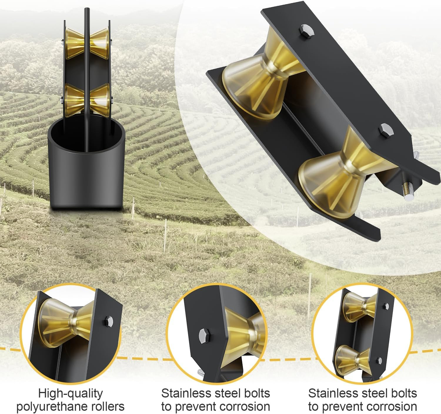 Well Pump Pulling and Installing Assist Tool, for Wire, Cable, Poly Pipe | Assis